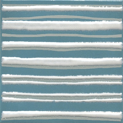 Kerama marazzi Декор Бахия 3 бирюзовый глянцевый 9,8x9,8x0,7