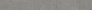 Kerama marazzi Плинтус Про Догана серый тёмный матовый обрезной 80x9,5x0,9