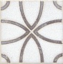 Kerama marazzi Вставка Амальфи орнамент коричневый 9,9х9,9 