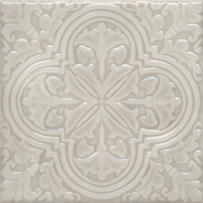 Kerama marazzi Декор Фес бежевый светлый глянцевый 15x15x0,77