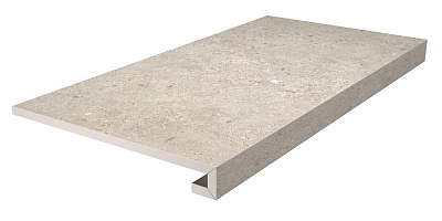 Kerama marazzi Ступень клееная Риккарди бежевый матовый 33x60x0,9