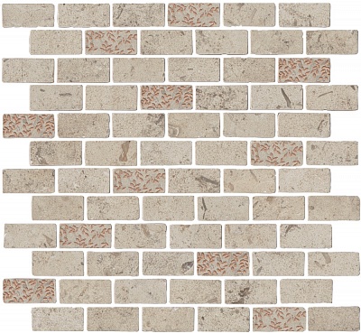 Kerama marazzi Декор Про Лаймстоун Антика 2 мозаичный бежевый матовый 32x30x0,9