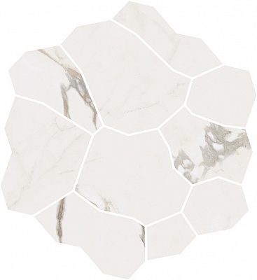 Kerama marazzi Декор Марсель наборный бежевый светлый глянцевый обрезной 31,5x34,2x0,9