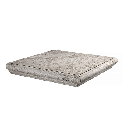 Kerama marazzi Ступень угловая Терраса коричневый левая 30x30x0,8