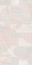 Kerama marazzi Декор Сен-Тропе розовый светлый глянцевый обрезной 60x119,5x0,9